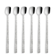 FELICITY Longdrink-/Latte Macchiato Spoon Set 6-pieces Stainless