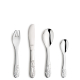  [product_cutlery_type] [product_knife_type] 13/0-18/10 Dschungeltiere Kinderbesteck Set 4-teilig 