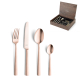 copper [product_cutlery_type] [product_knife_type] 13/0-18/10 VENTURA Besteckset 24-teilig PVD kupfer 