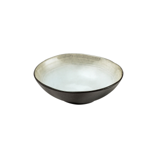 SHADOW NACRE Schüssel groß grau,weiß 6 Stück