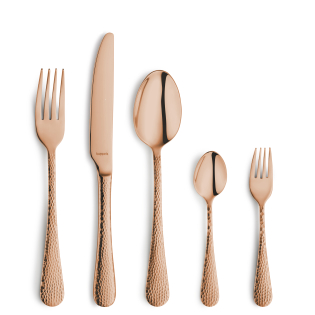 rose [product_cutlery_type] [product_knife_type] 13/0-18/0 CRYSTAL Besteckset 30-teilig PVD rosé 